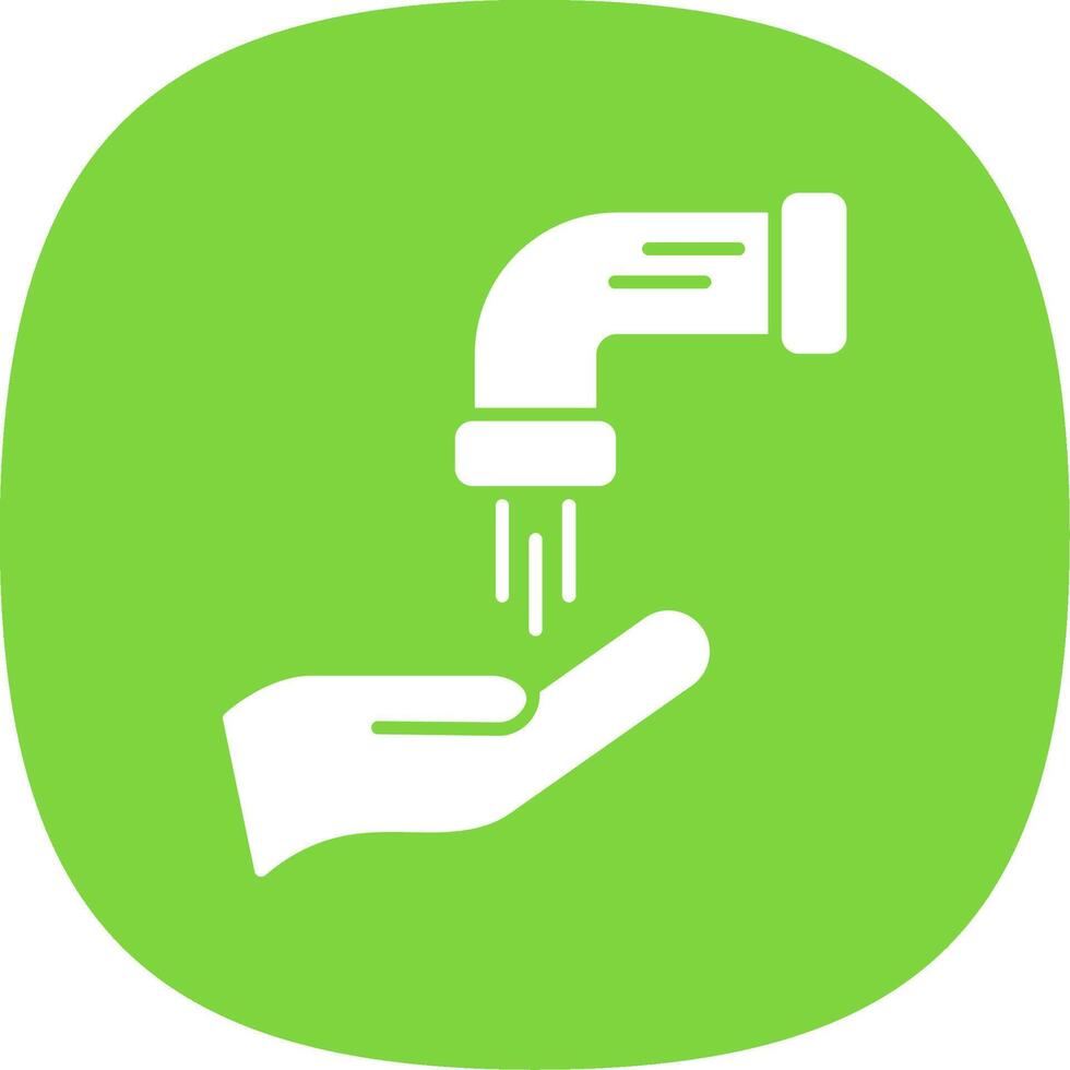 Wudhu Line Two Color Icon vector