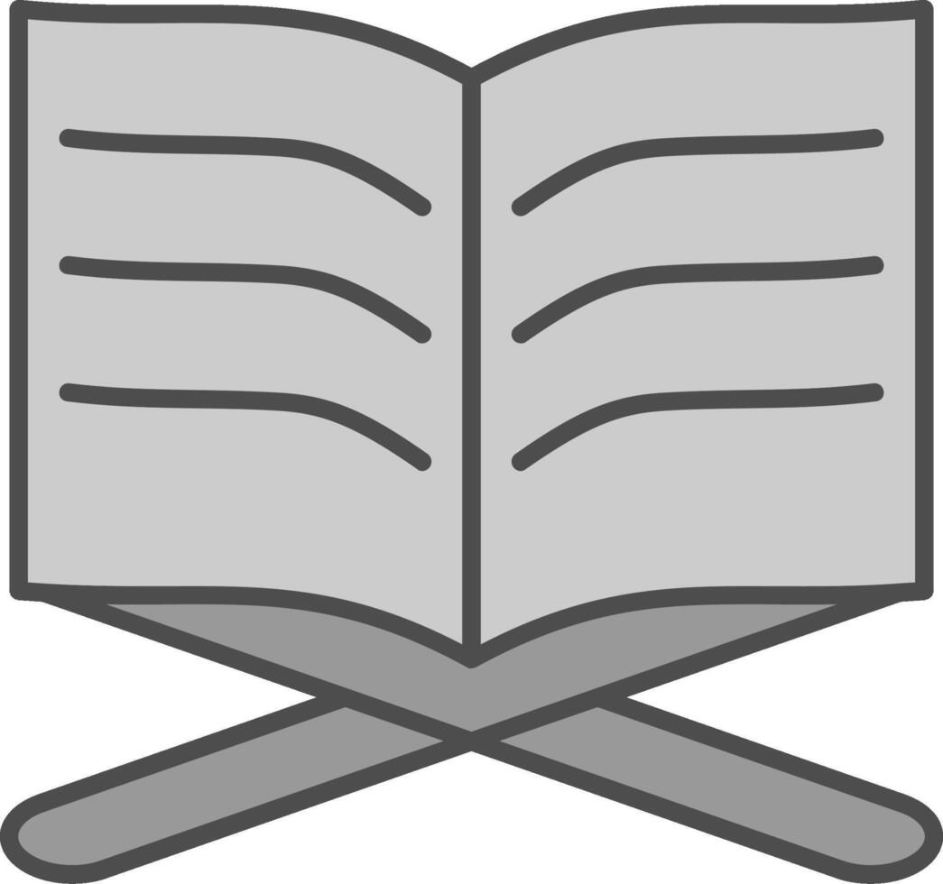 Quran Fillay Icon vector