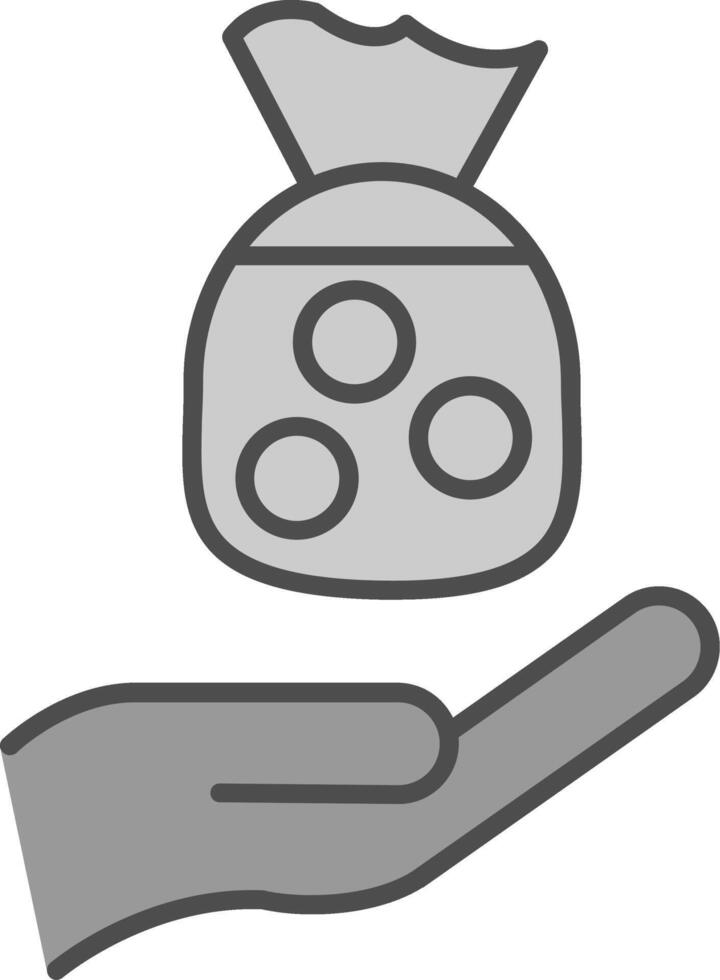 Zakat Fillay Icon vector