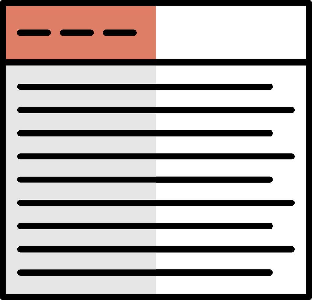 Web Filled Half Cut Icon vector