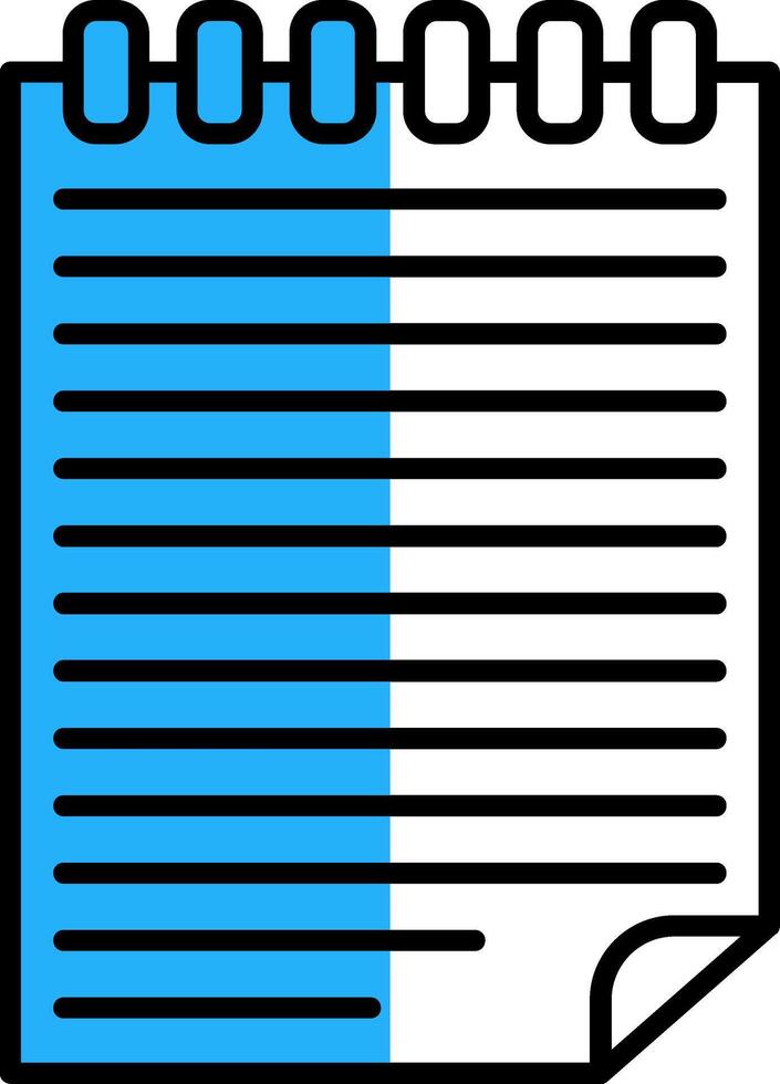 Accounting Filled Half Cut Icon vector