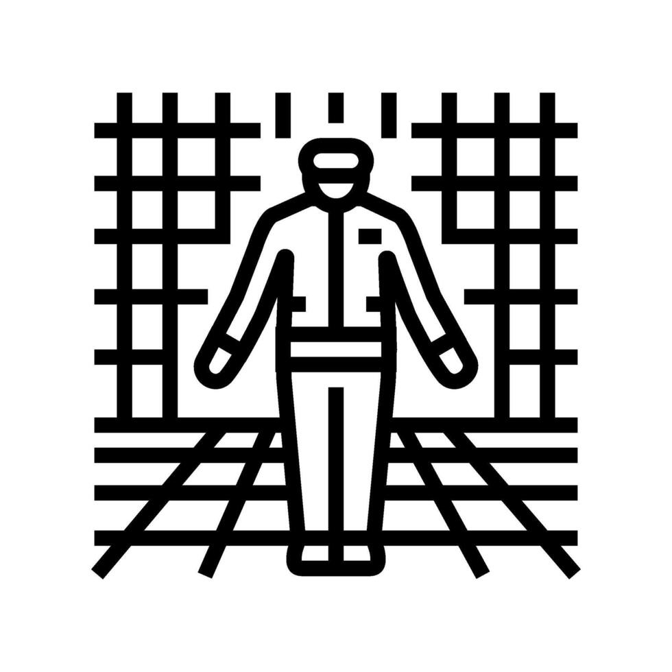 futurism tech enthusiast line icon illustration vector