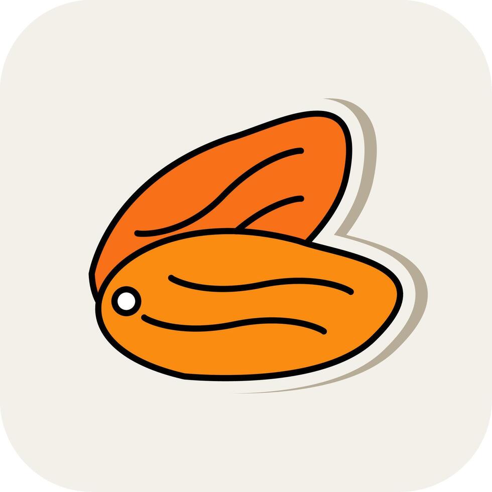 Dates Line Filled White Shadow Icon vector