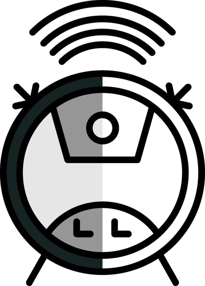 Wifi Filled Half Cut Icon vector