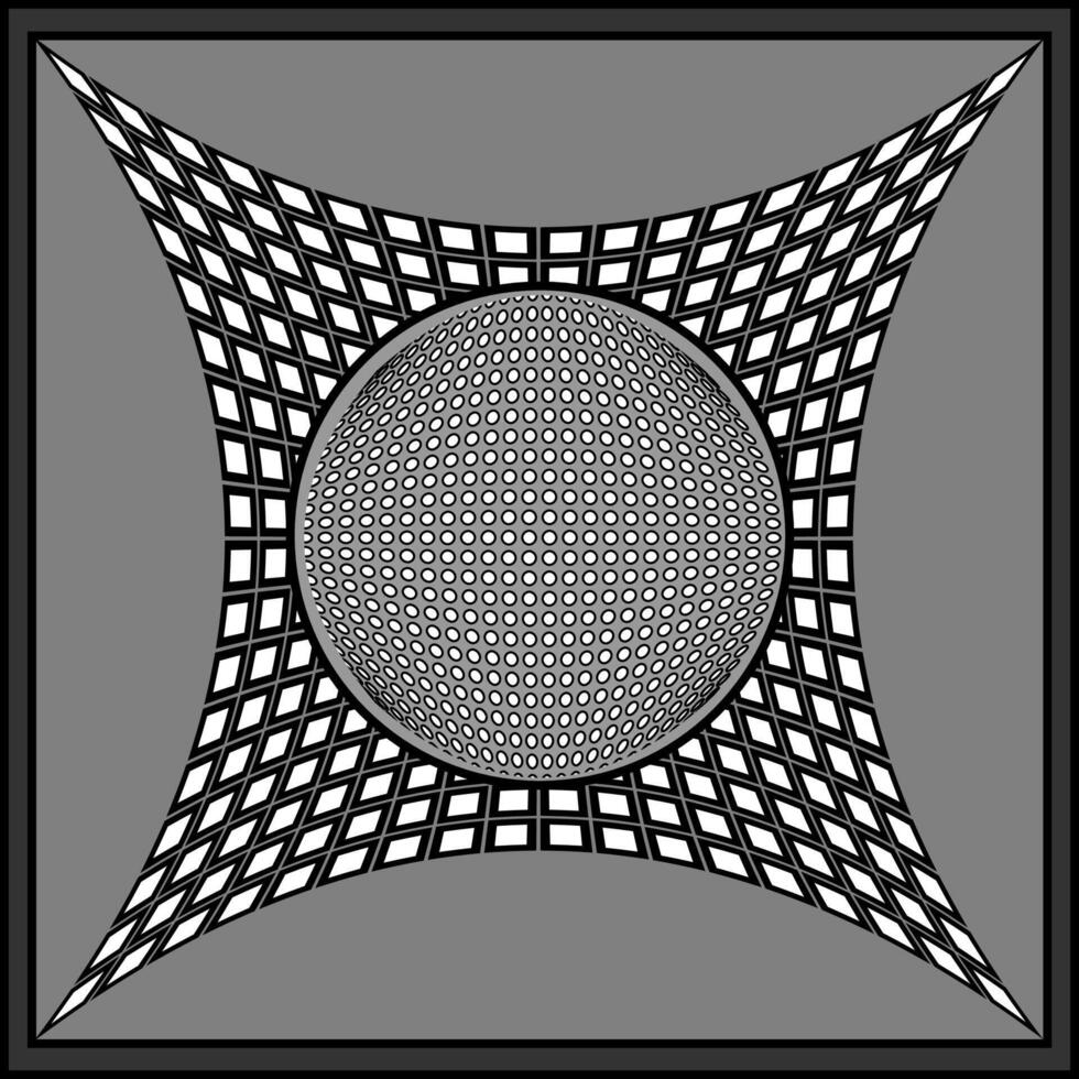 monochrome abstract background in the form of a gray geometric pattern vector