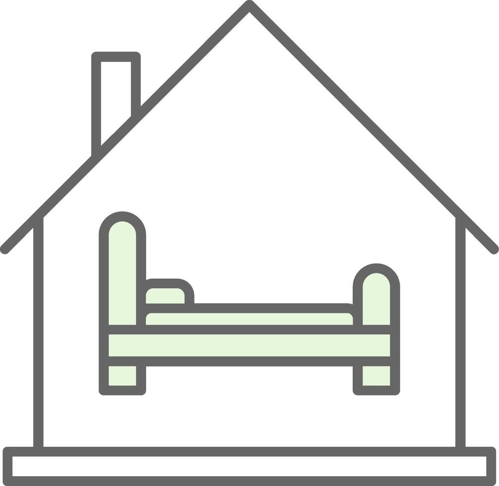 Room Fillay Icon vector