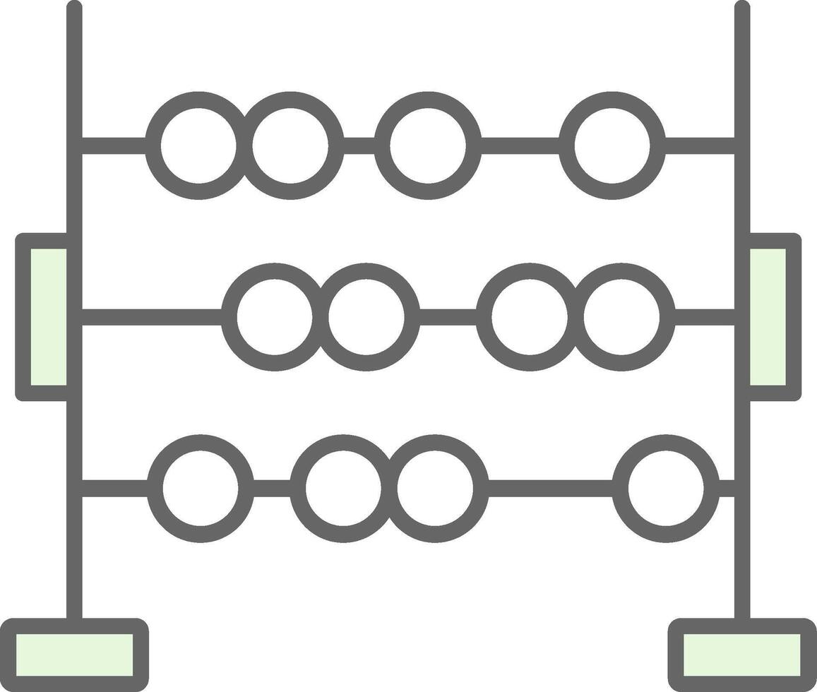 Abacus Fillay Icon vector