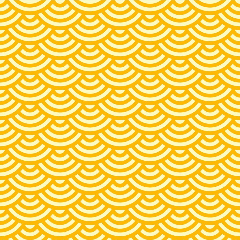 Ramen pasta noodle seamless pattern background vector