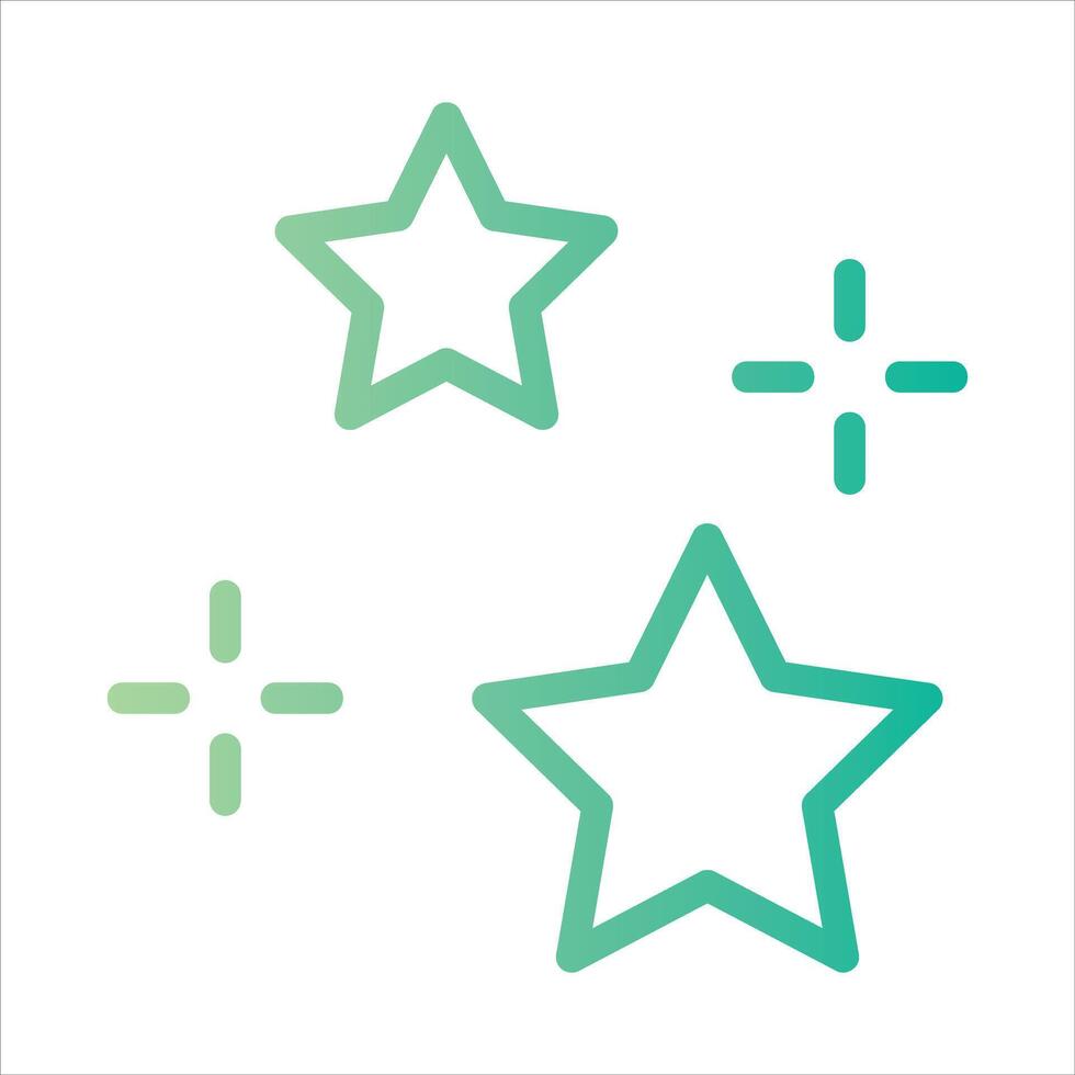 star in flat design style vector