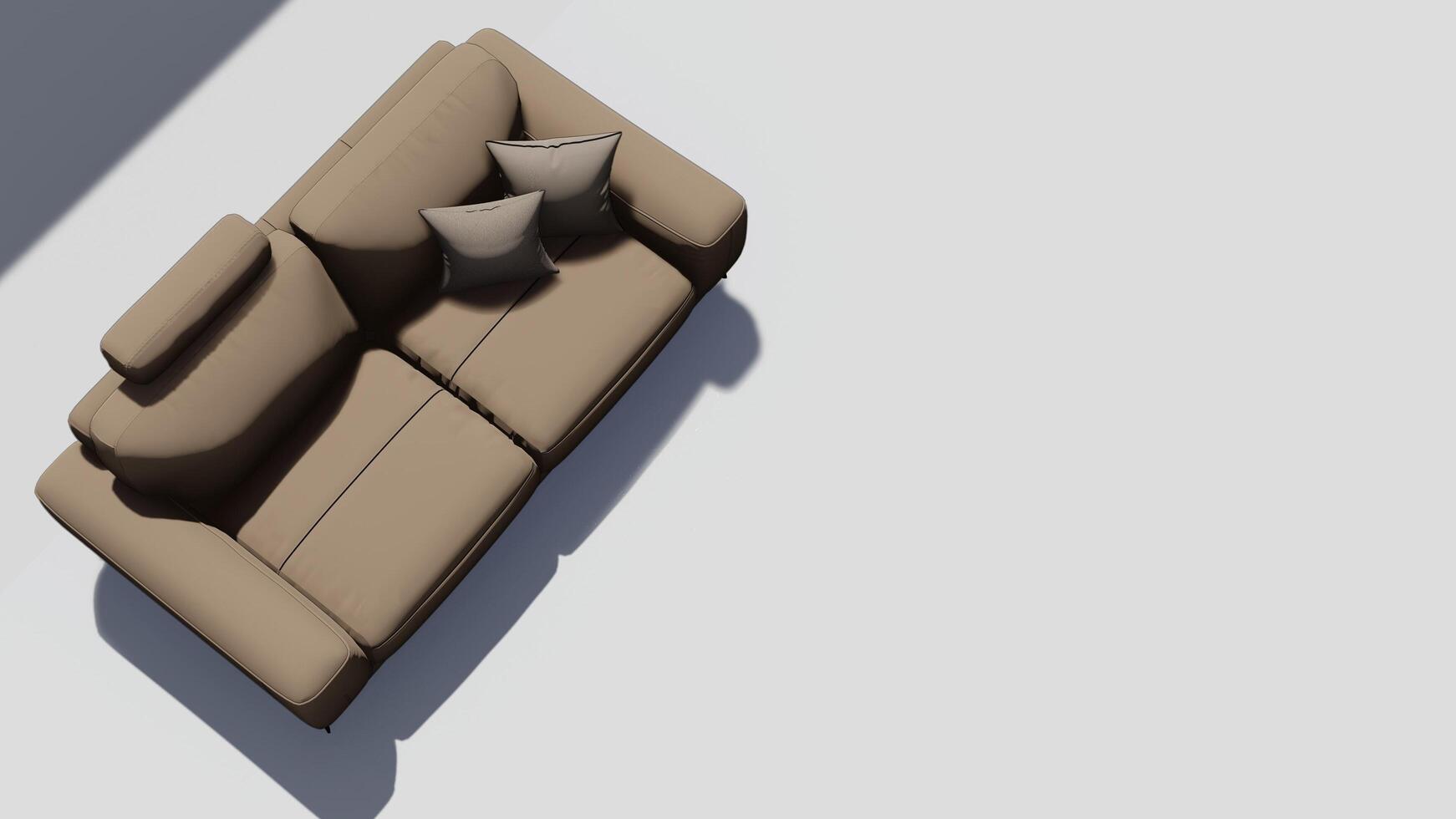 3d rendering sofa photo