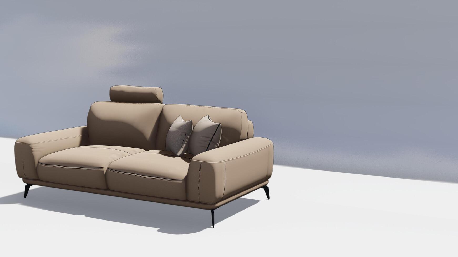 3d rendering sofa photo