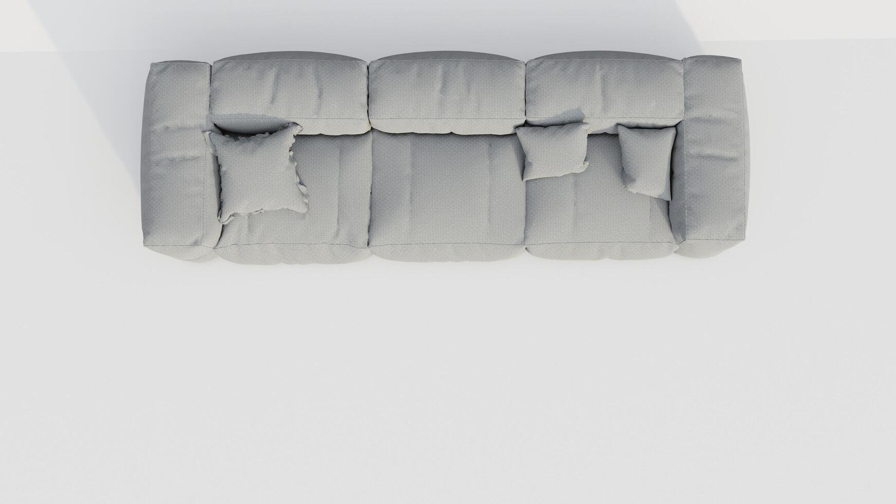 3d rendering of a modern sofa photo