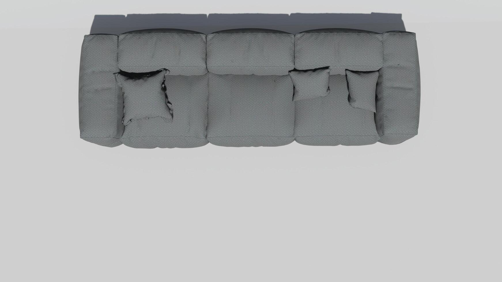 3d rendering of a modern sofa photo