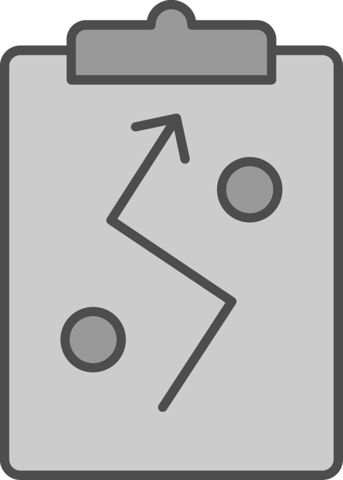 Strategy Fillay Icon vector