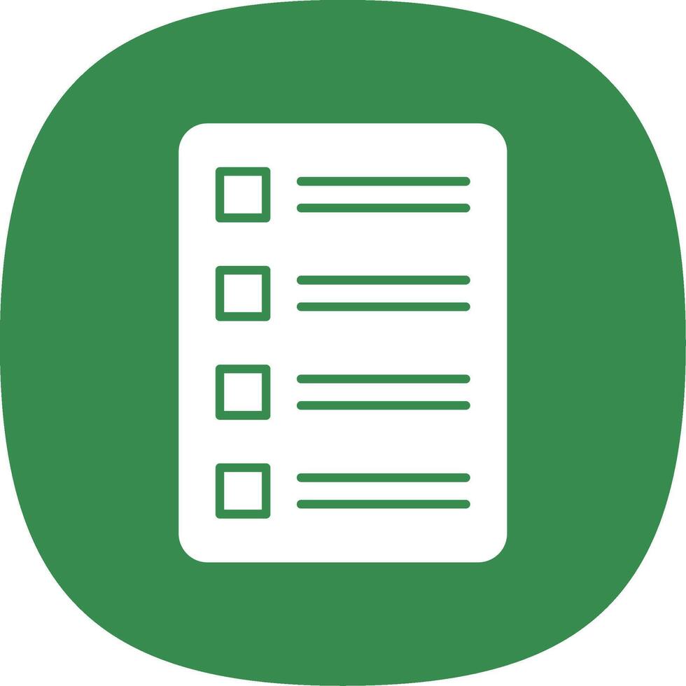 Task List Line Two Color Icon vector