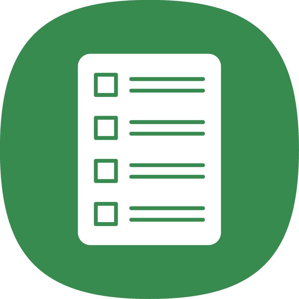 Task List Line Two Color Icon vector