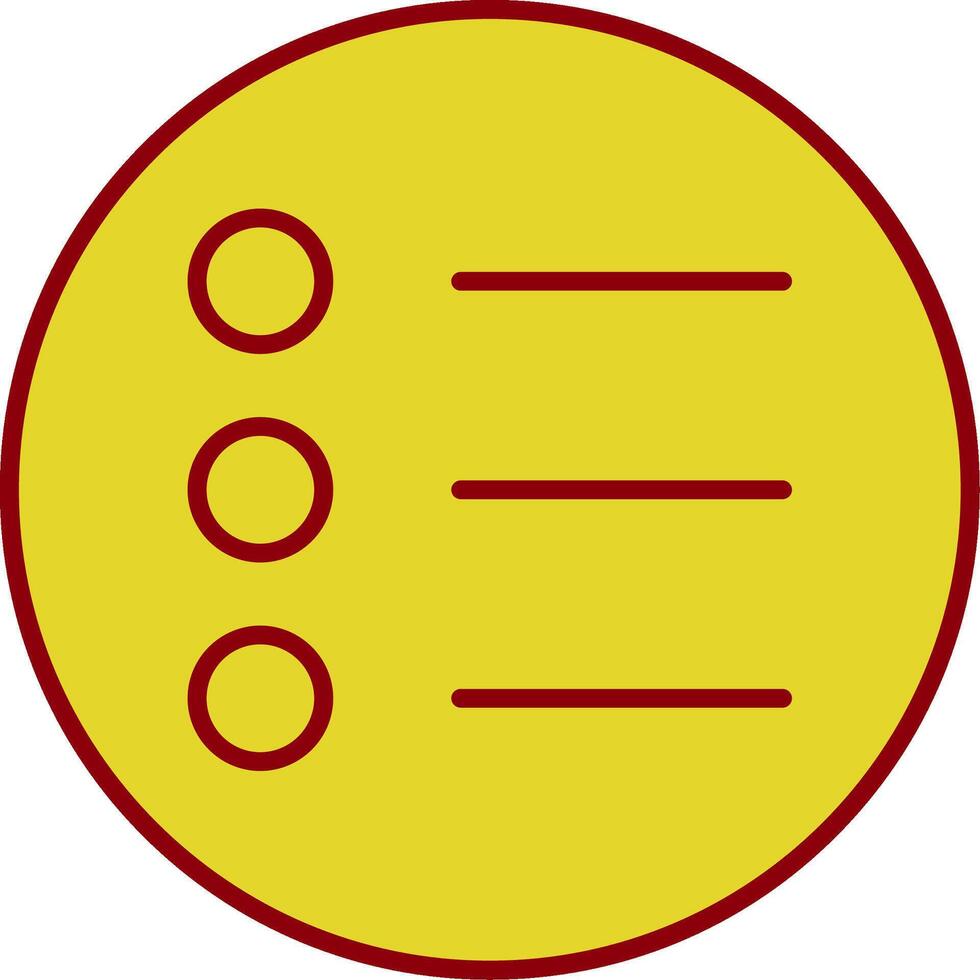 Options Line Two Color Icon vector