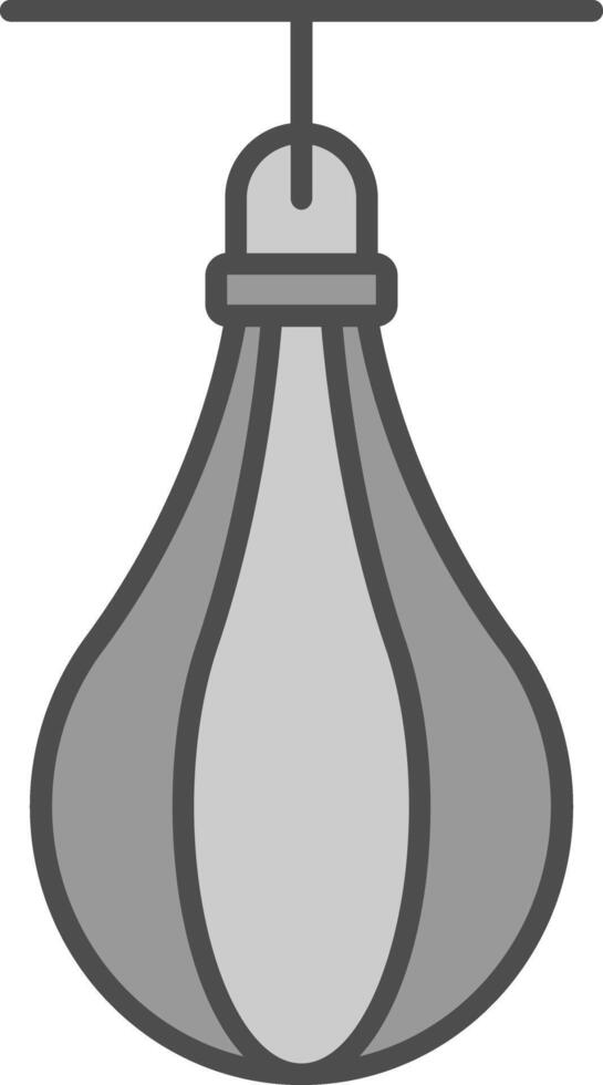 Speed Bag Fillay Icon vector