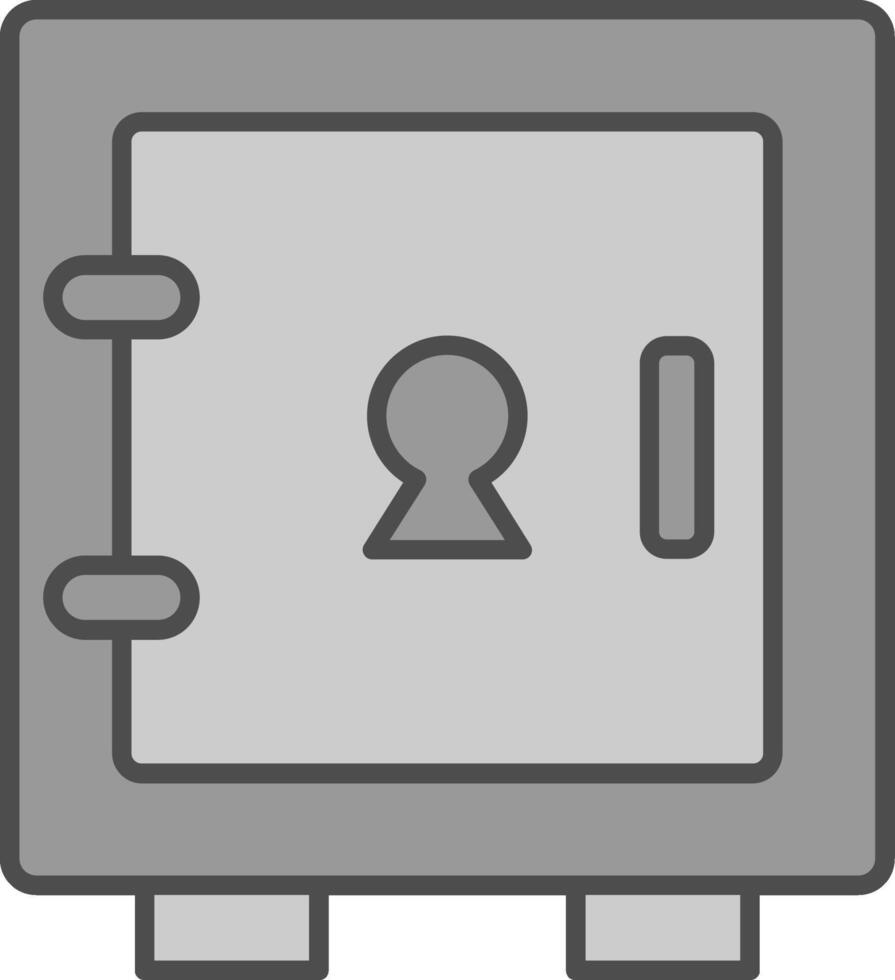 Locker Fillay Icon vector