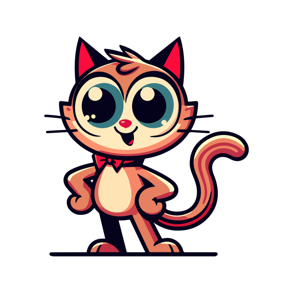 cute icon character cat png