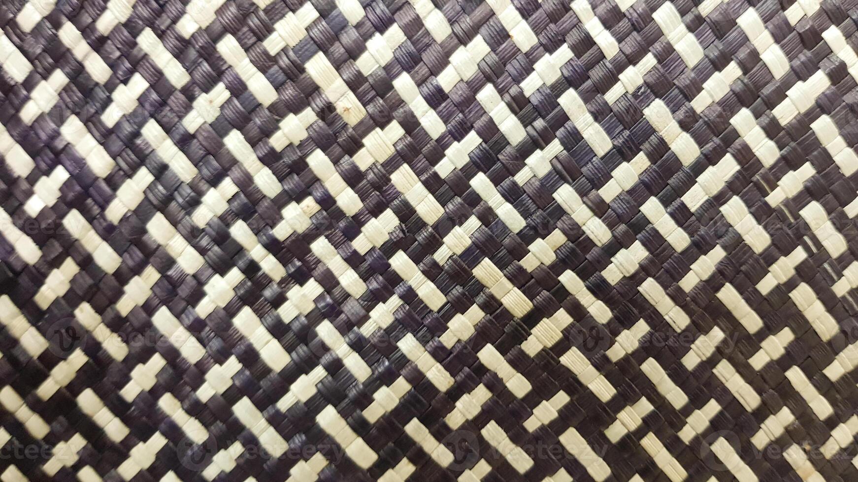 anyaman bamboo texture, Indonesian traditional handcraft photo