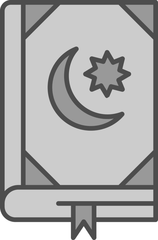 Quran Fillay Icon vector