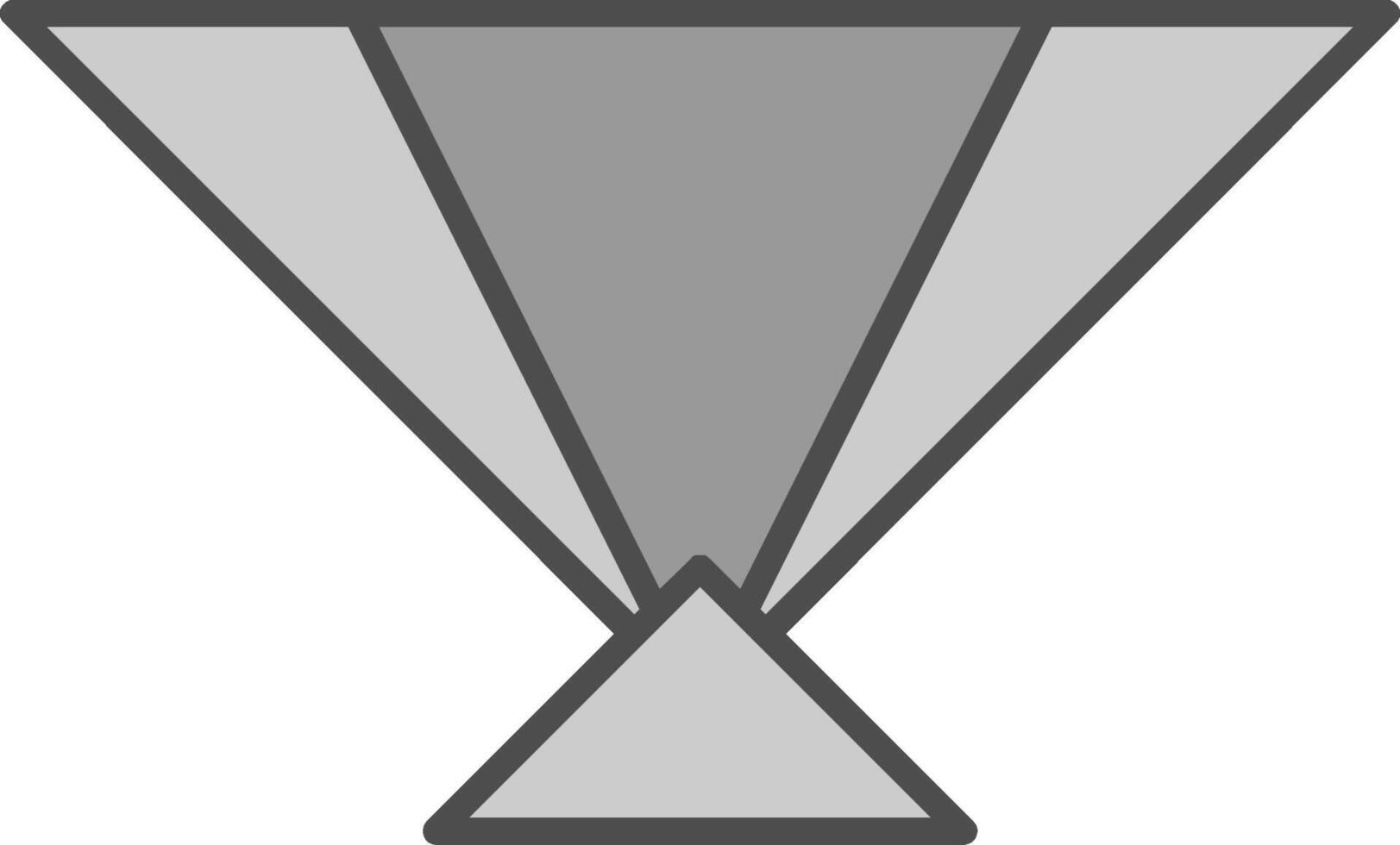 Hand Fan Fillay Icon vector