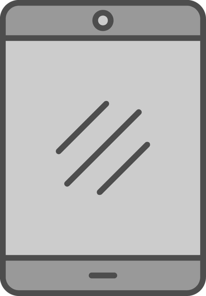 Smartphone Fillay Icon vector