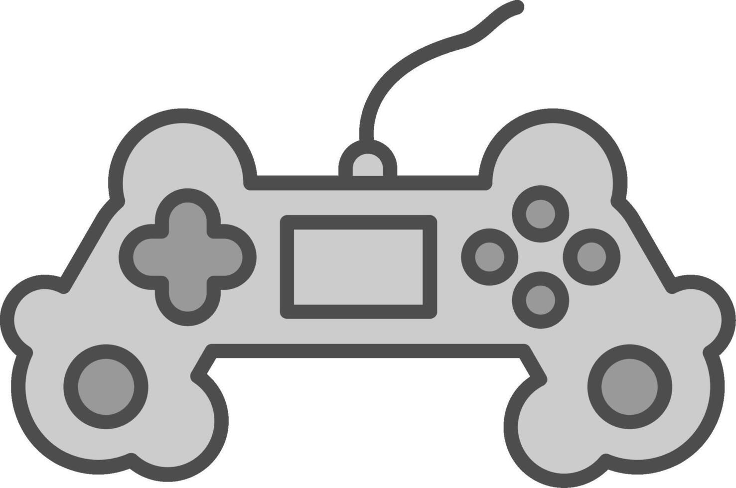 Gaming Fillay Icon vector