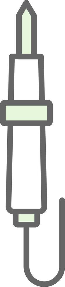 Soldering Fillay Icon vector