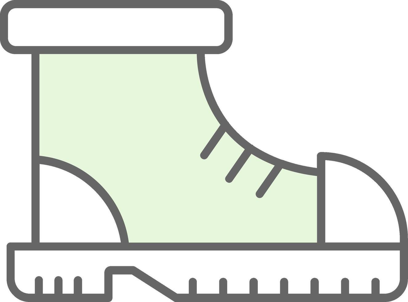 Boot Fillay Icon vector