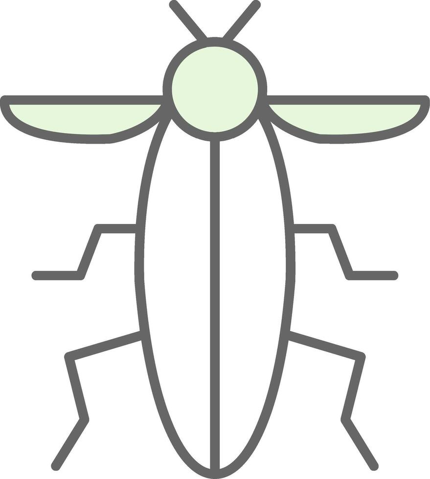 Insect Fillay Icon vector