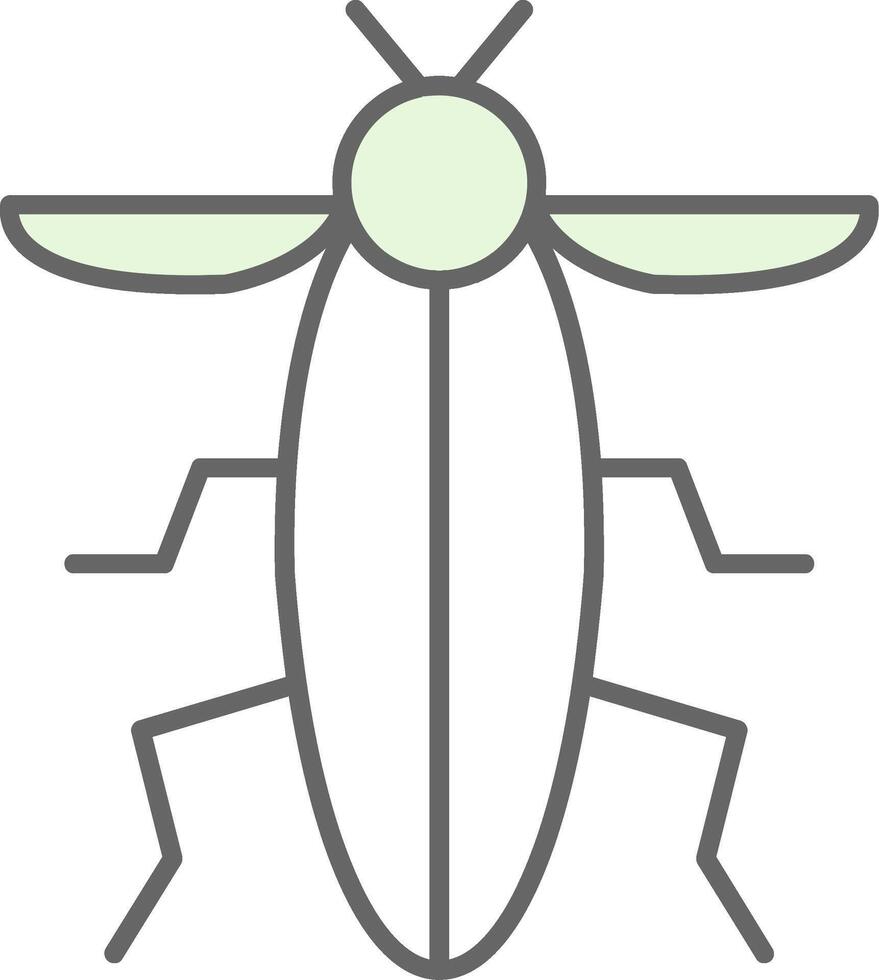 Insect Fillay Icon vector