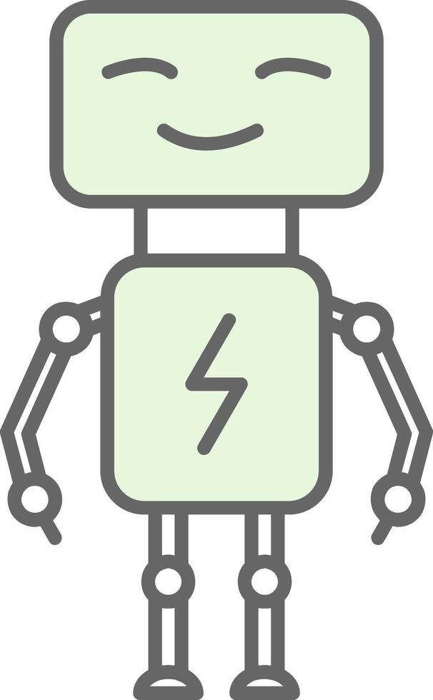 Bot Fillay Icon vector