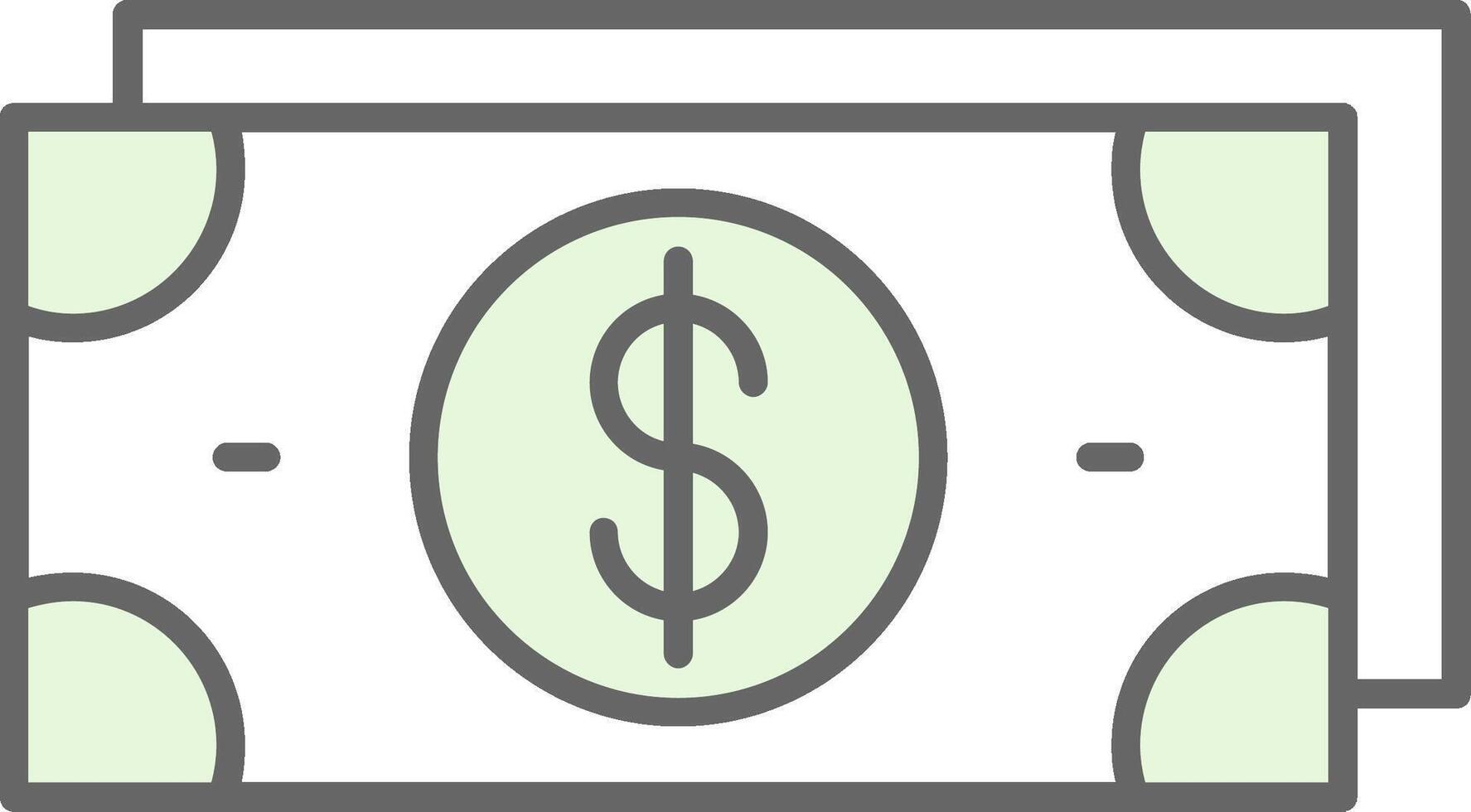 Money Fillay Icon vector