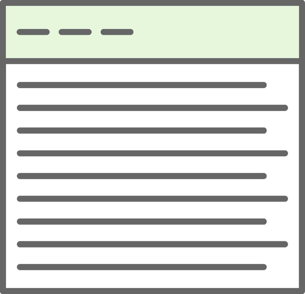 Web Fillay Icon vector