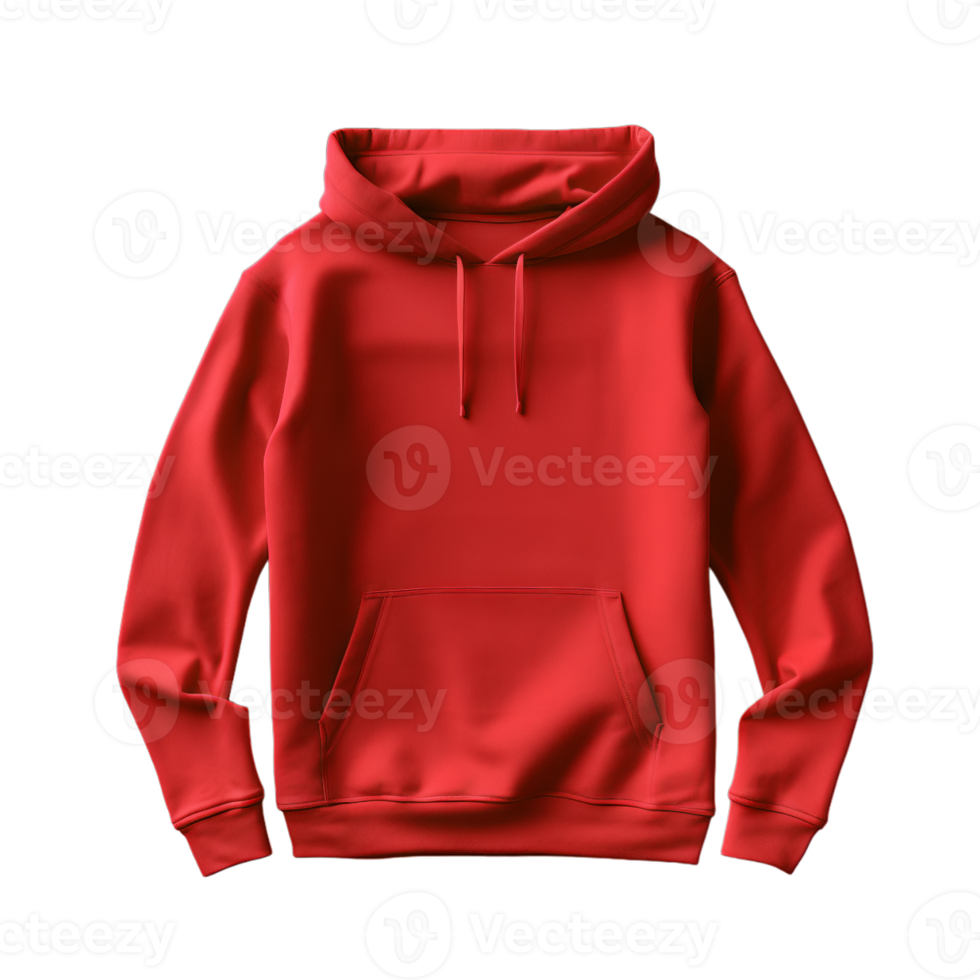 Red hoodie t-shirt sweater , winter wear png