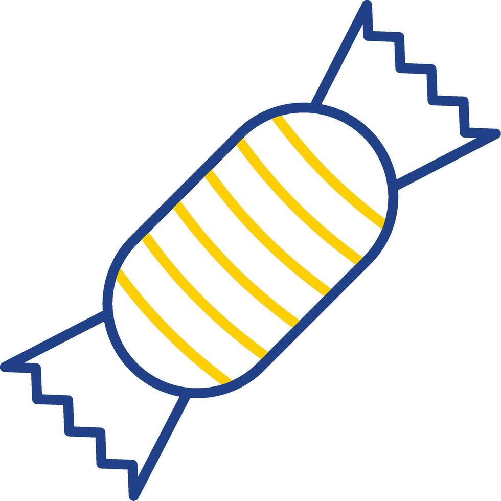 Toffee Line Two Color Icon vector