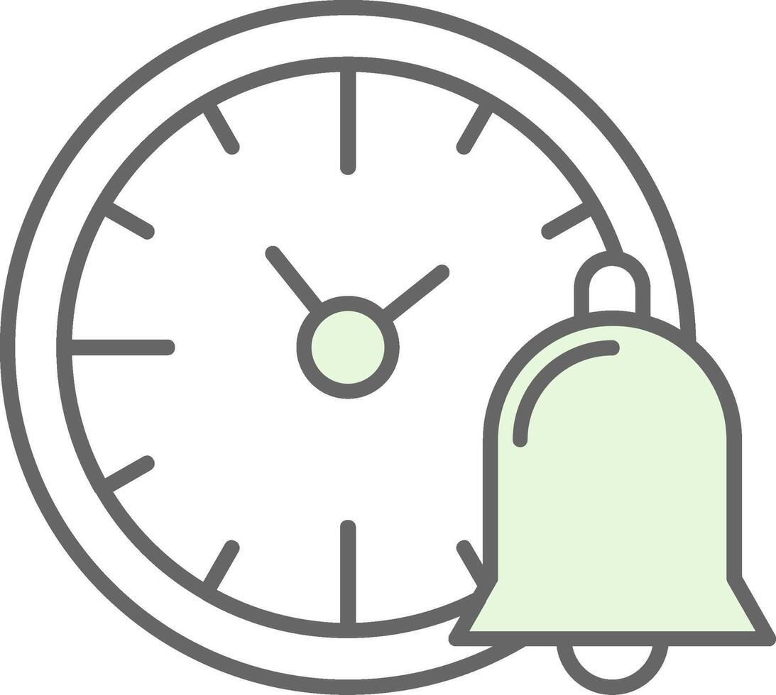 Reminder Fillay Icon vector