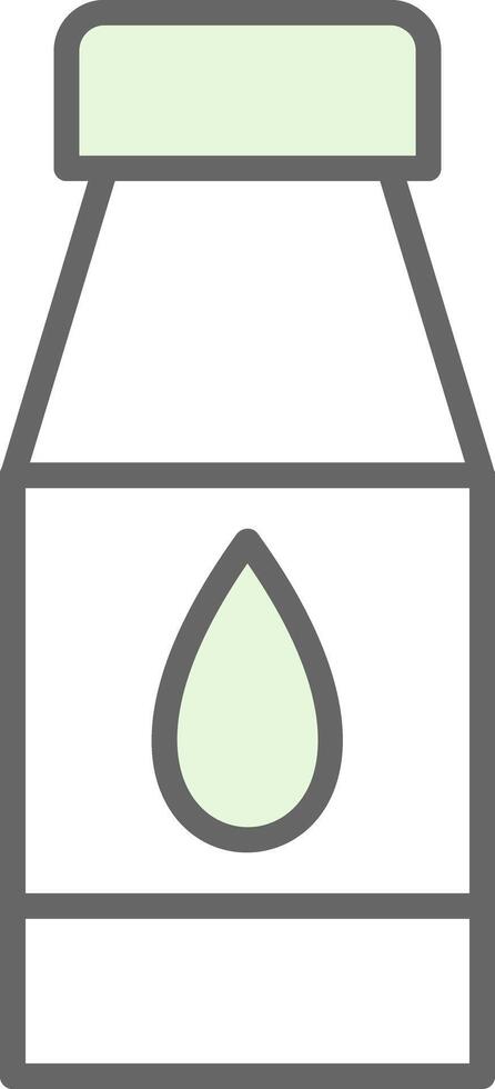 Water Bottles Fillay Icon vector