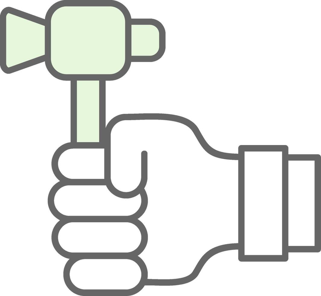 Labour Day Fillay Icon vector