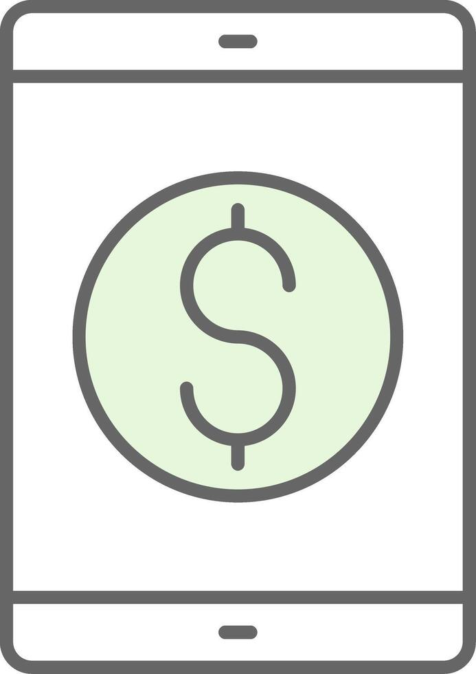 Valuable Fillay Icon vector