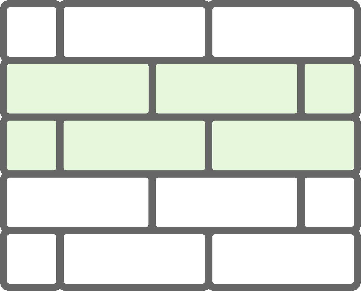 Brickwall Fillay Icon vector