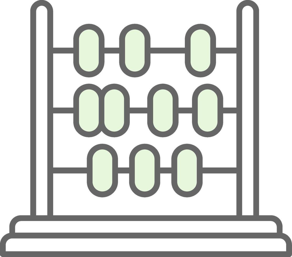 Abacus Fillay Icon vector