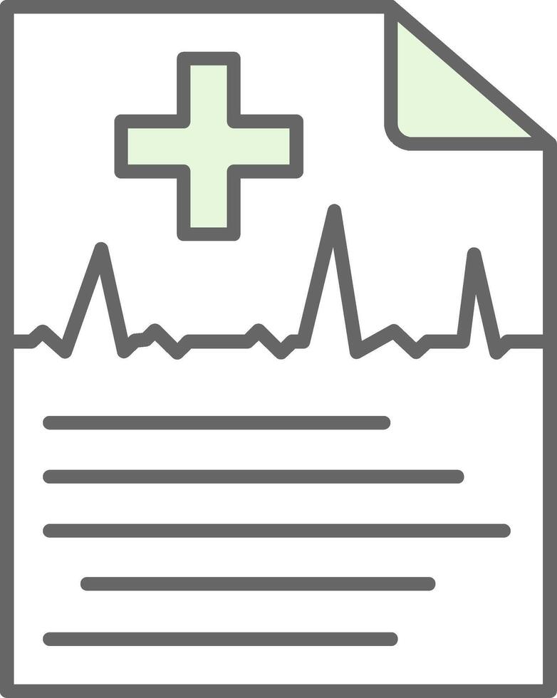 Report Fillay Icon vector