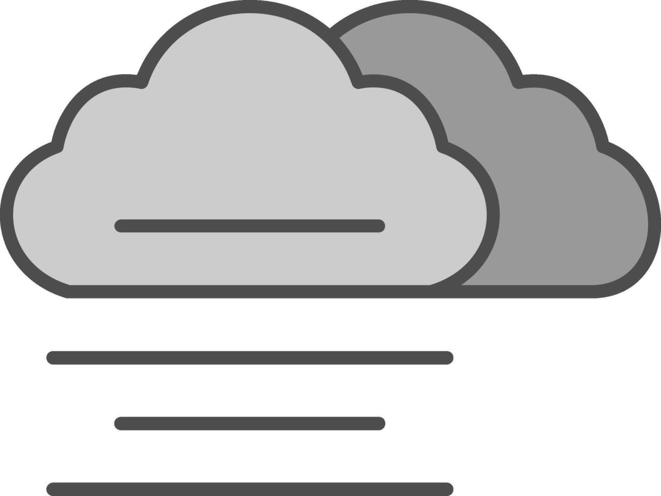 Mist Fillay Icon vector