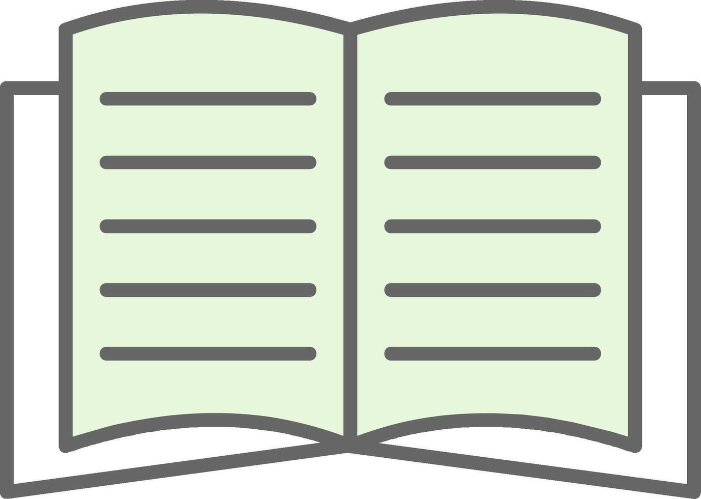 Book Fillay Icon vector