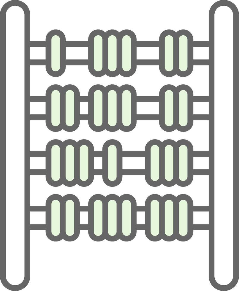 Abacus Fillay Icon vector