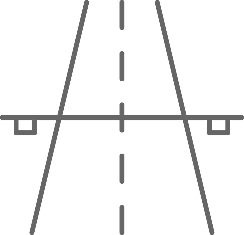 Highway Fillay Icon vector