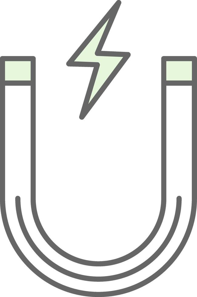 Magnet Fillay Icon vector